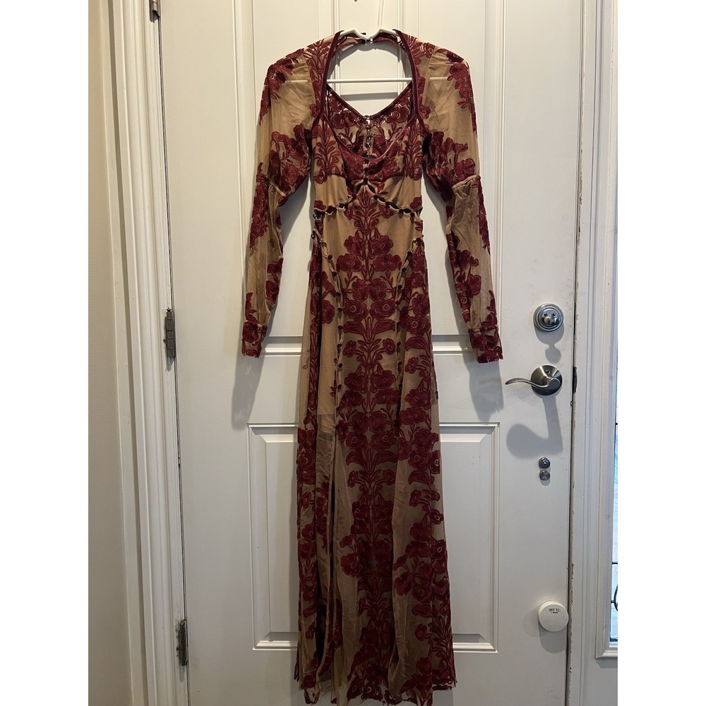 For Love and Lemons Temecula Fall Maxi XS NWOT - Picture 4 of 10